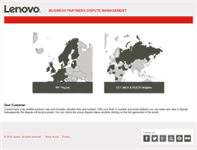 Tablet Screenshot of lenovopartners.com